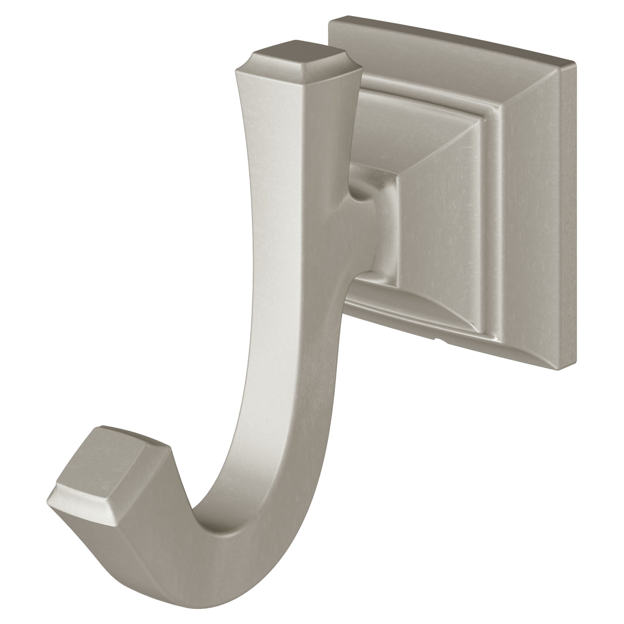 Town Square S Double Robe Hook   BRUSHED NICKEL